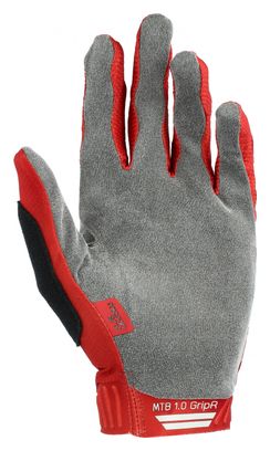 Gants Leatt MTB 1.0 GripR Rouge Chilli