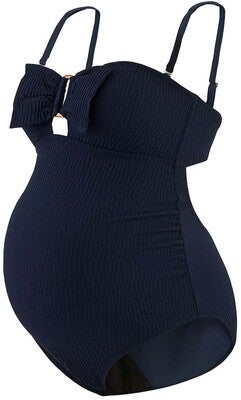 Cache Coeur Bamboo Gravidbadetøy, Navy Blue