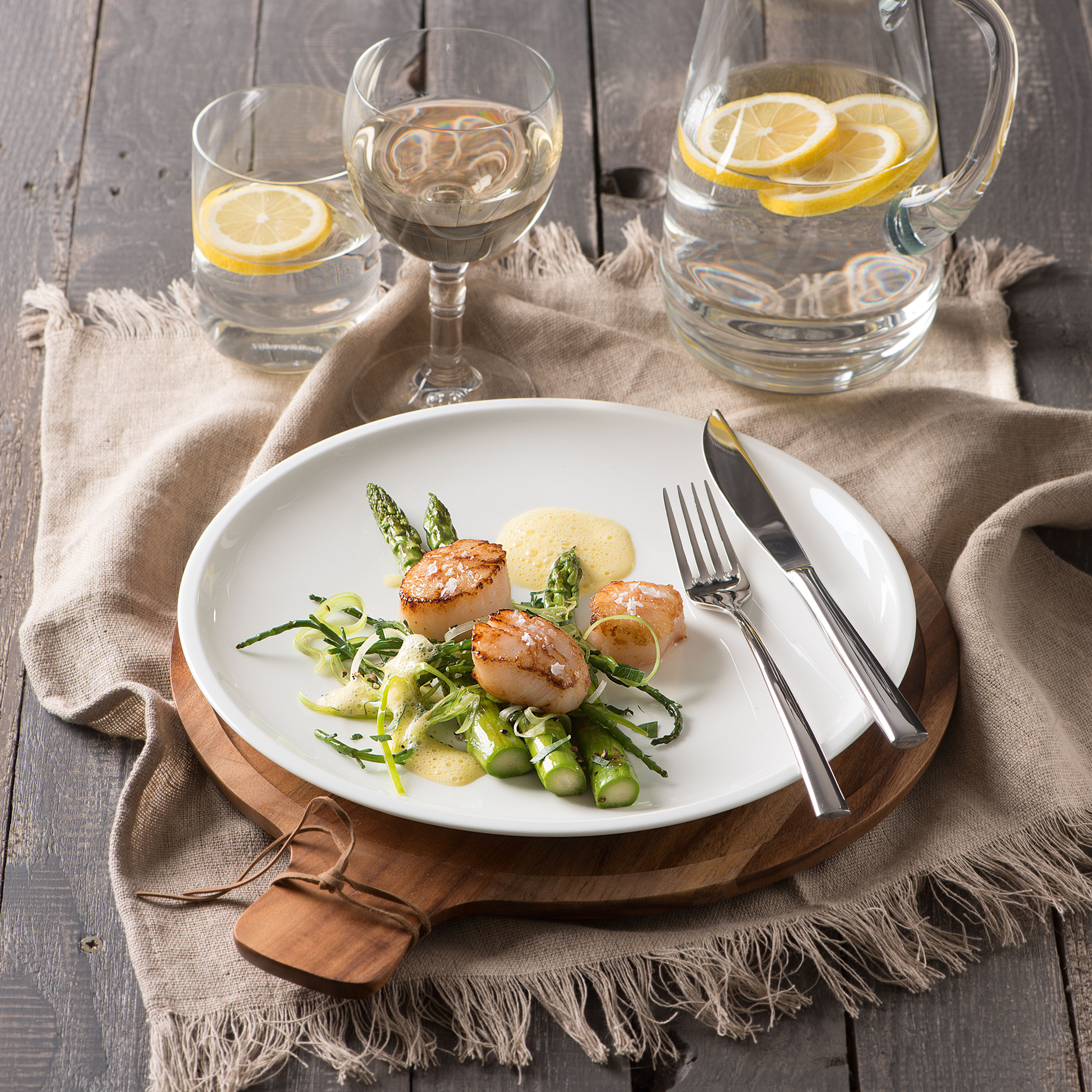 Artesano Dinner plate White, 10.6'', Premium Porcelain