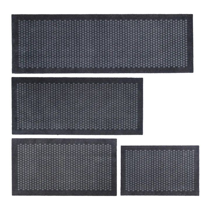 tica copenhagen - Dot Fussmatte 40 x 60 cm, grau