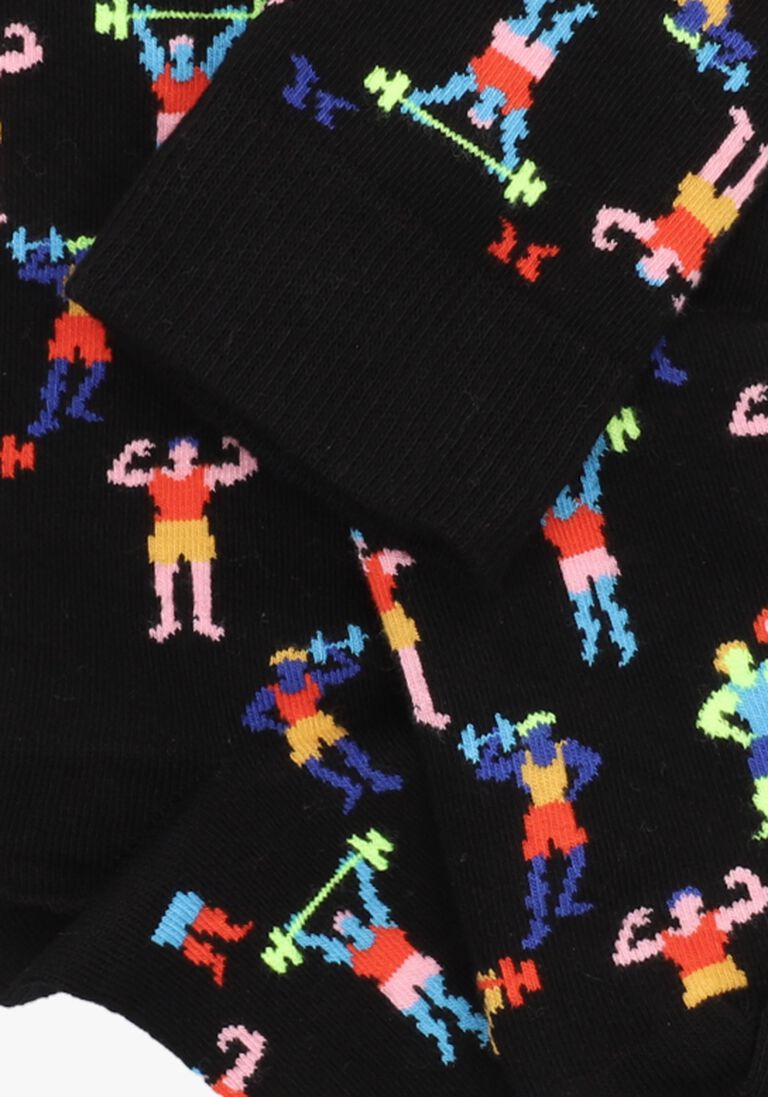 HAPPY SOCKS zwarte happy socks sokken work it
