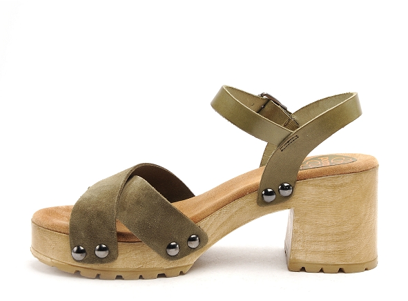 Porronet nu pieds talons femme fi2881 kaki