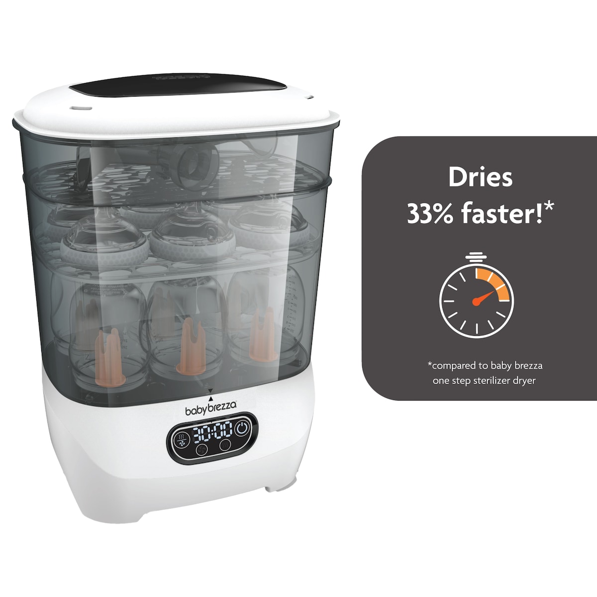 Baby Brezza Advanced dampsterilisator og tørker BRZ0069