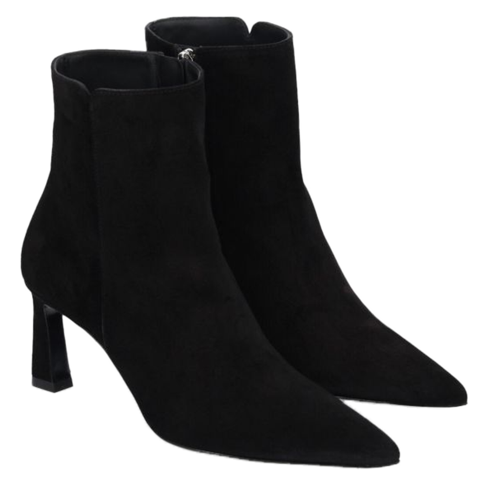 CATHLEEN 65 - Bottines en cuir velours | Noir
