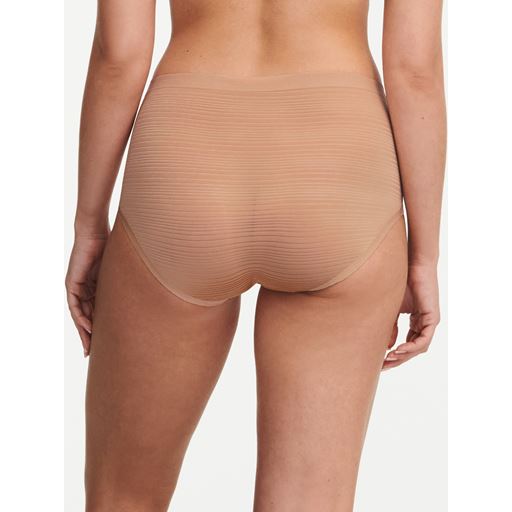 Chantelle Softstretch Stripes Højtaljede Trusser, Sirocco