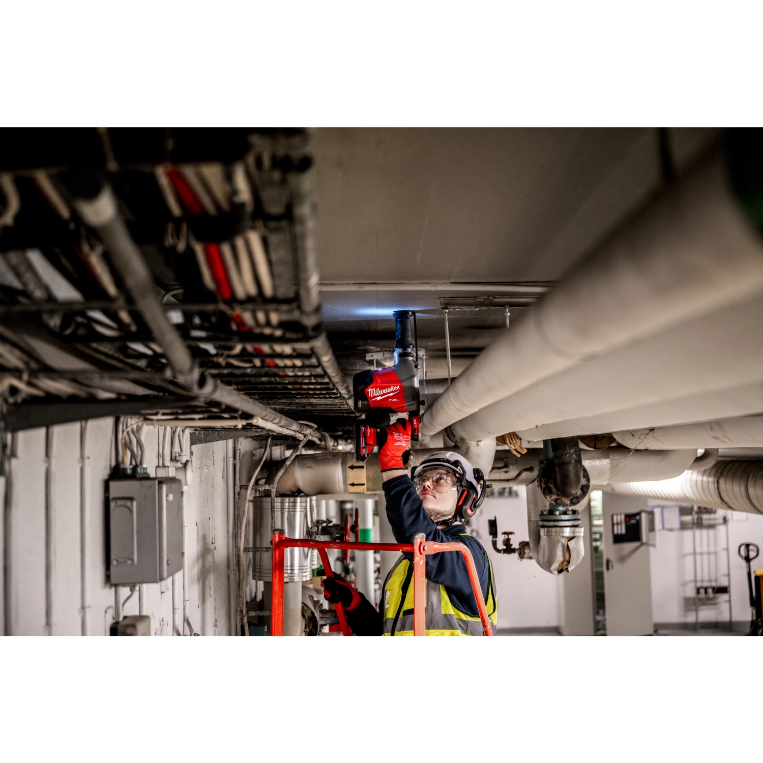 Milwaukee M18 FHAFOH16-0 18V Li-ion accu SDS-Plus combihamer met geïntegreerde stofafzuiging body - 2.3J