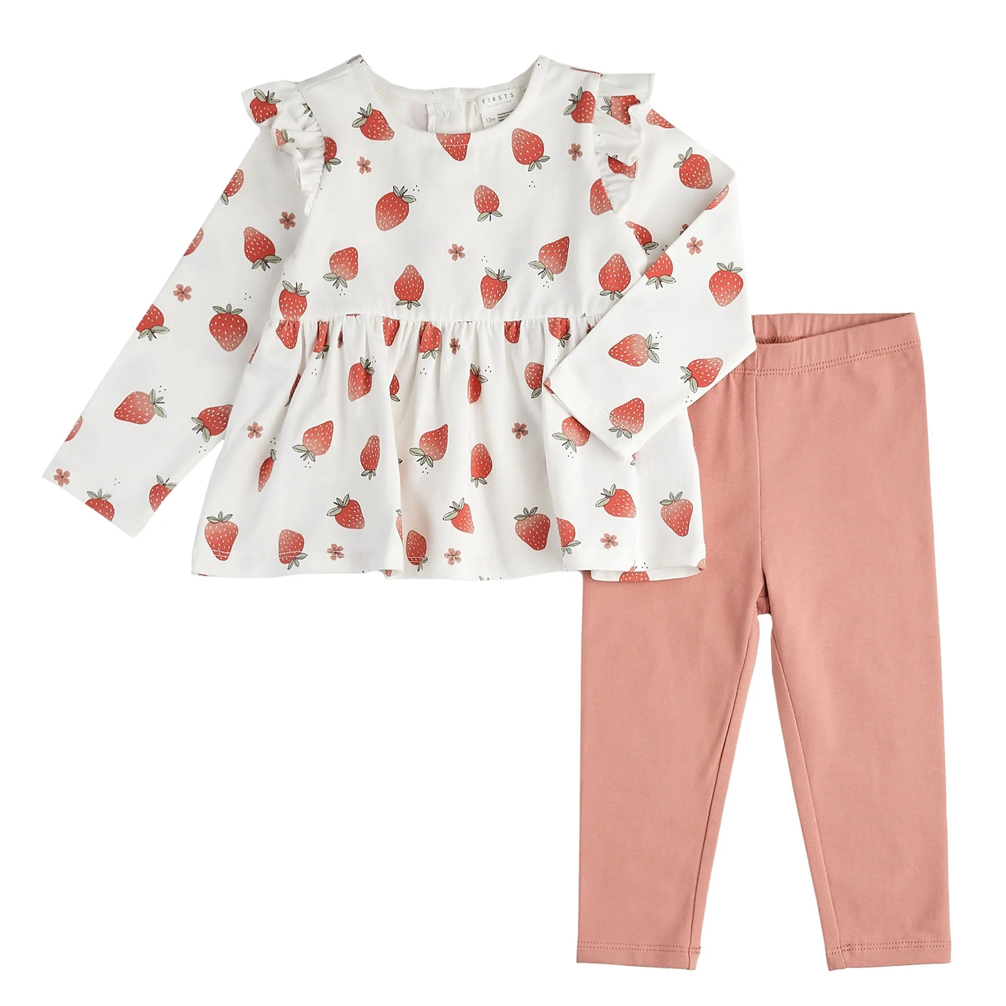 Firsts par Petit Lem Robe Fraises 3-24mois