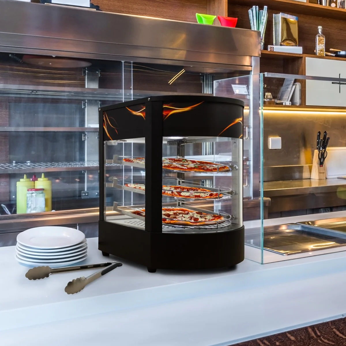 Vitrine Chauffante Commerciale pour Pizzas Kukoo