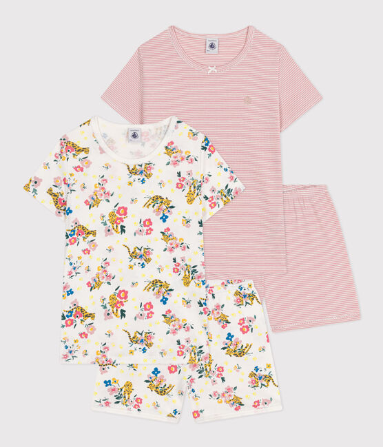 Lot de 2 pyjamas short en coton enfant