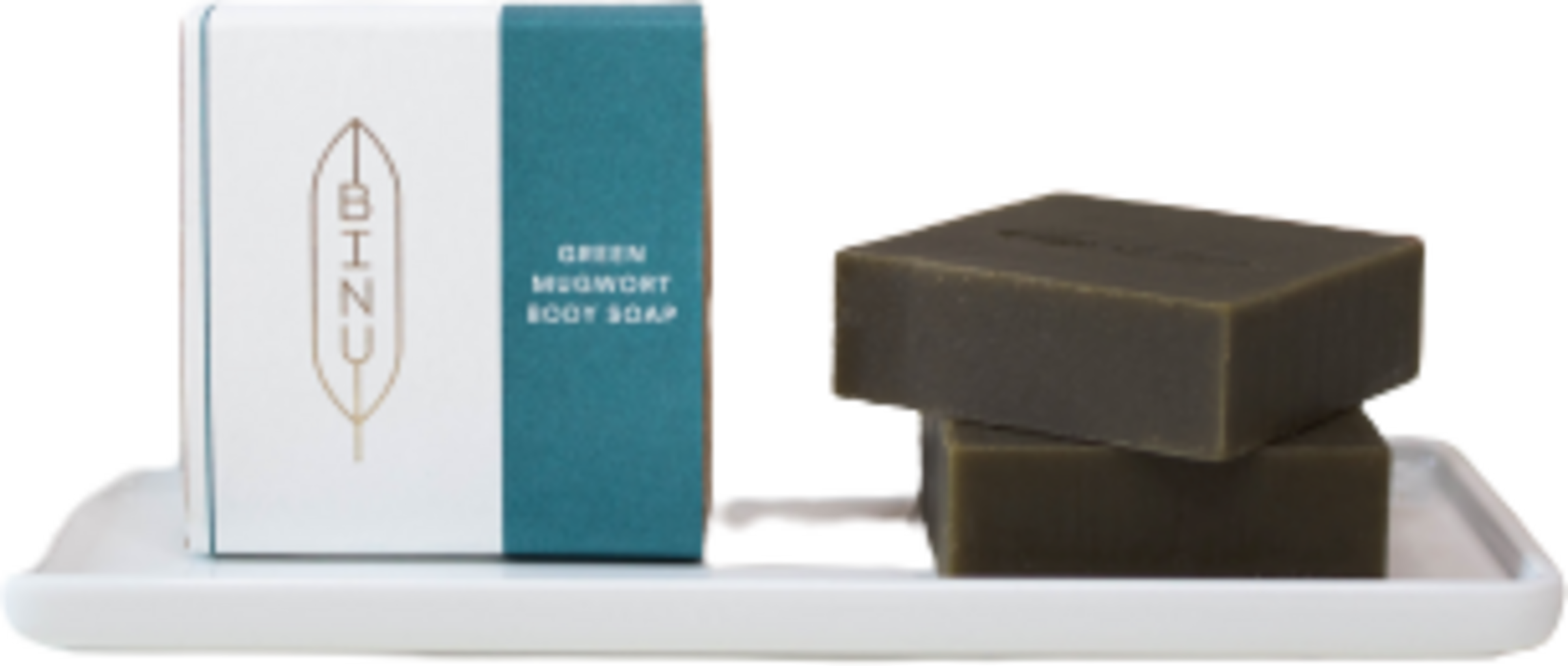 BINU  Green Mugwort Body Soap, 100 g