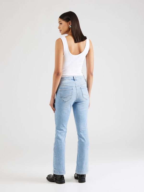 Mac - Dream Boot - Jeans - Blauw - Denim - High-stretch