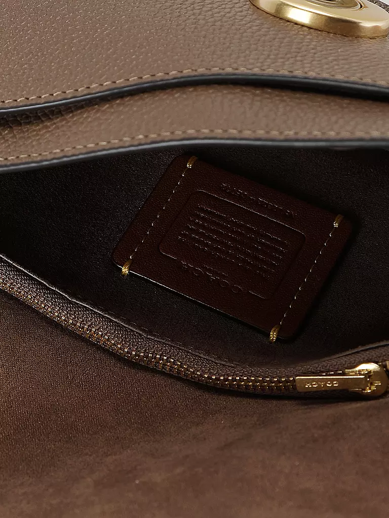 COACH Ledertasche - Mini Bag TABBY grau