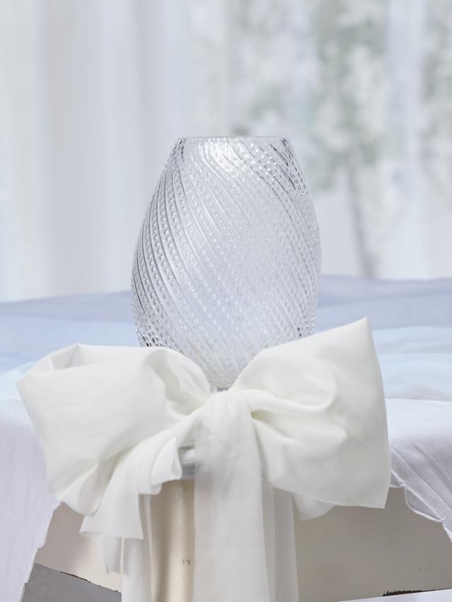 Glas Vase Relief UDINE