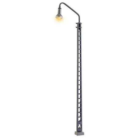 Viessmann Spur H0 Bahnbetriebswerkleuchte mit Kontaktstecksockel, LED weiß