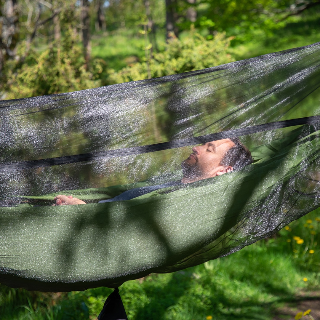 Falkeberg Bugnet View<br>Myggnett til hengekøye