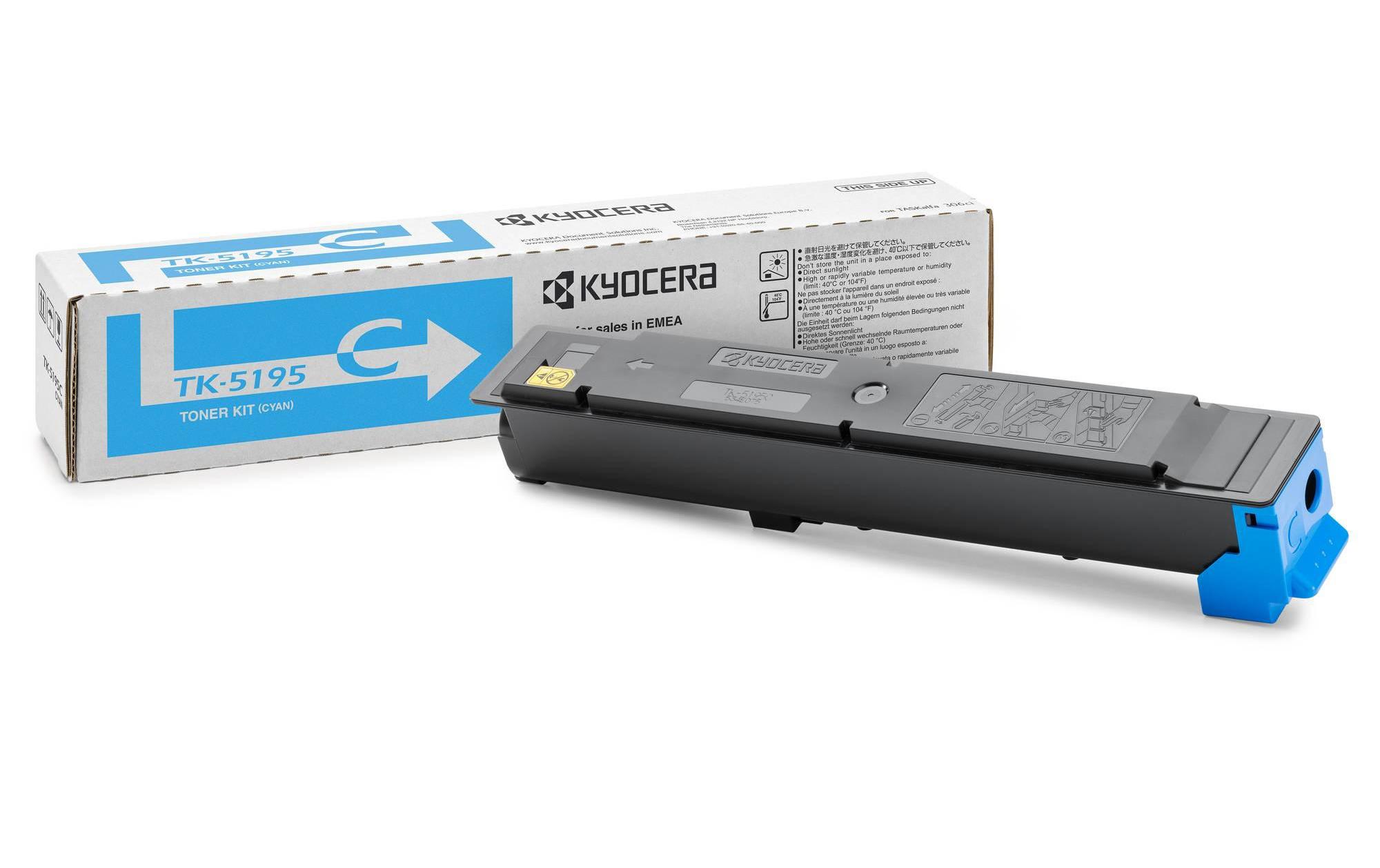 Toner TK-5195C Cyan<br>Toner, black