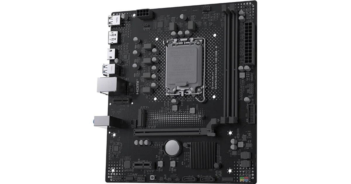 MAXSUNMS-Challenger H810M-R socket 1851 moederbord  (Zwart, Gb-LAN, Sound, µATX)