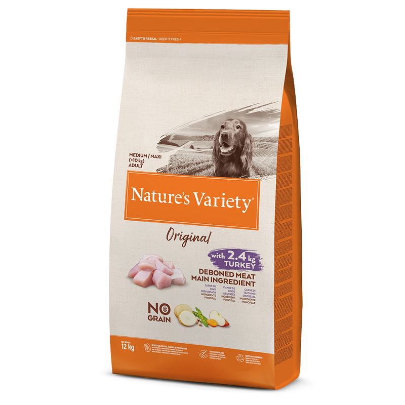 Nature's Variety Original No Grain Medium/Maxi Adult dinde