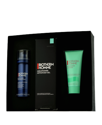 Biotherm Homme Aquapower Set mit Advanced Gel 75ml-40ml-50ml