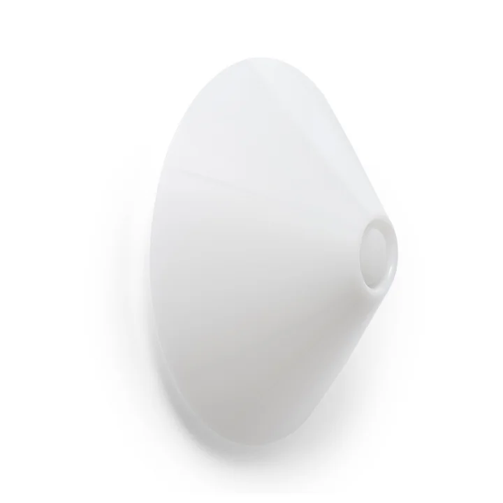 HAY - Ono Flush Mount Wandleuchte, Ø 35 cm, opalweiss