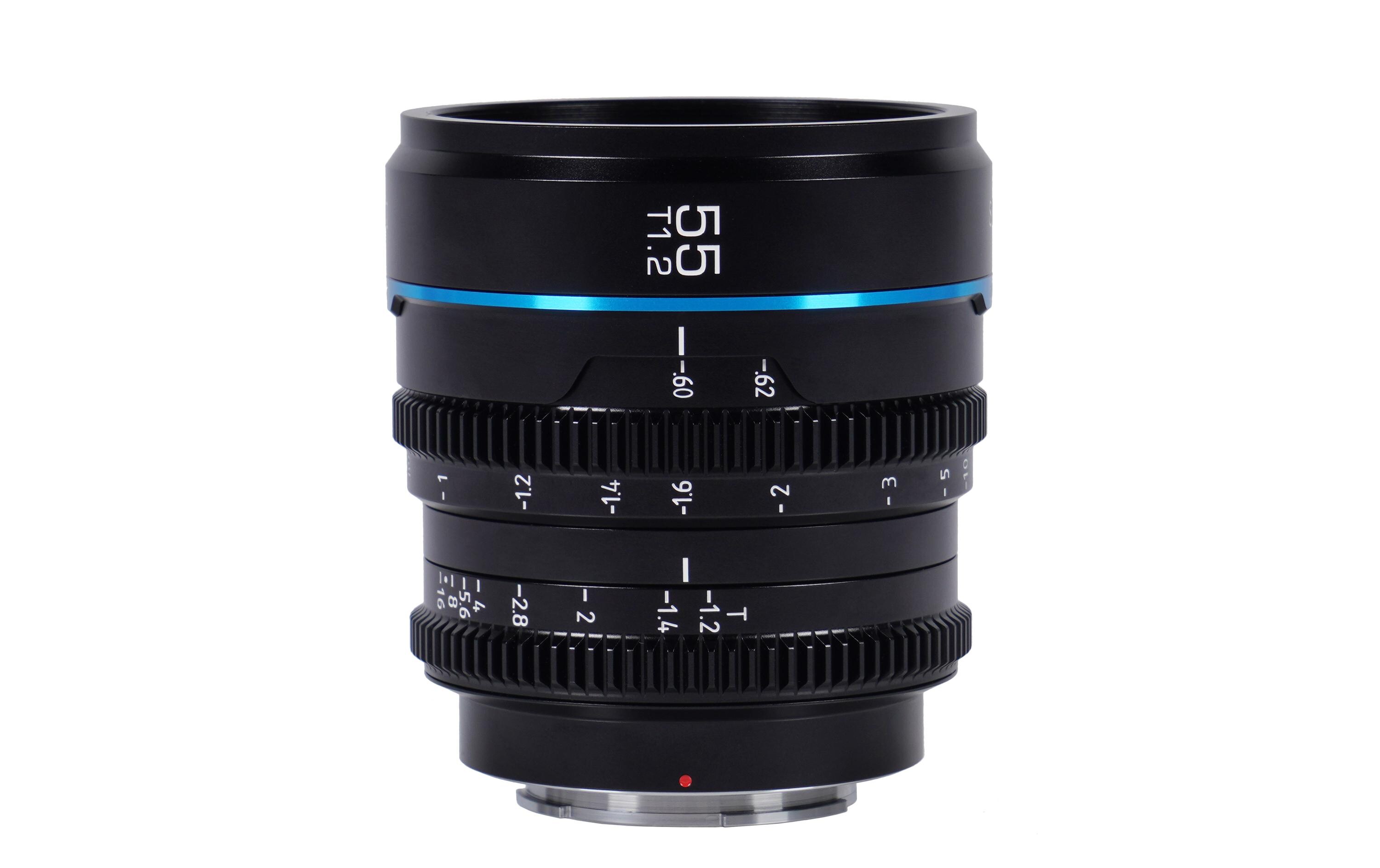 Festbrennweite Nightwalker 55 mm T1.2 S35 – Fujifilm X-Mount<br>Cine-Objektiv für X Mount-Kameras