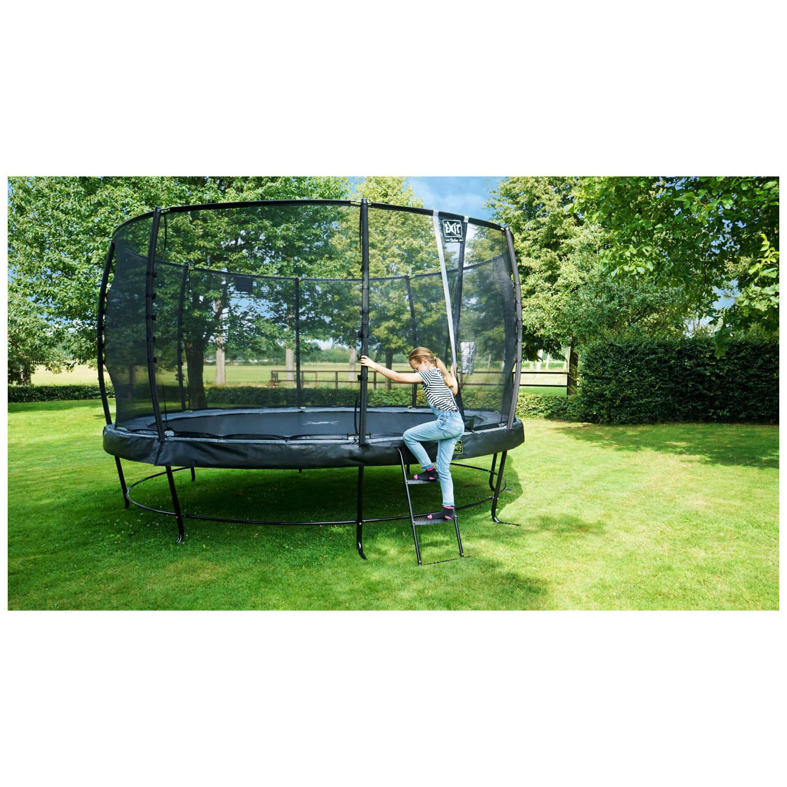 EXIT trampoline ladder voor framehoogte van 65-80cm