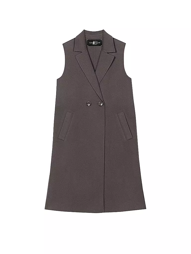 LUISA CERANO Gilet hellbraun