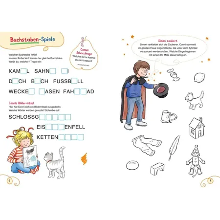 Carlsen Verlag Conni Gelbe Reihe (Beschäftigungsbuch): Alles für die 1. Klasse