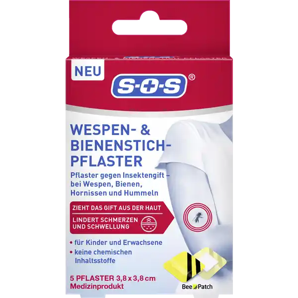 Wespen- und Bienenstichpflaster