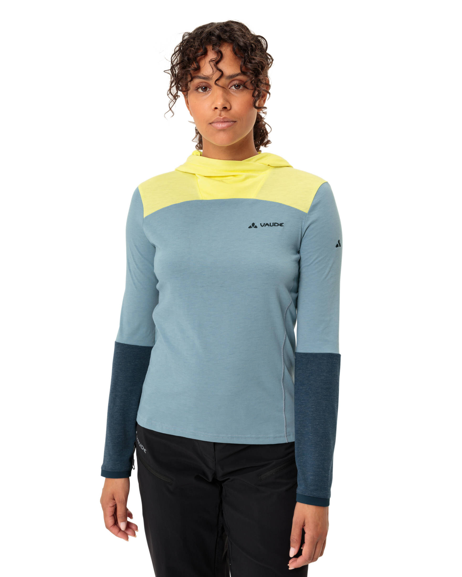 VAUDE| Damen Langarm T-shirt mit Kapuze