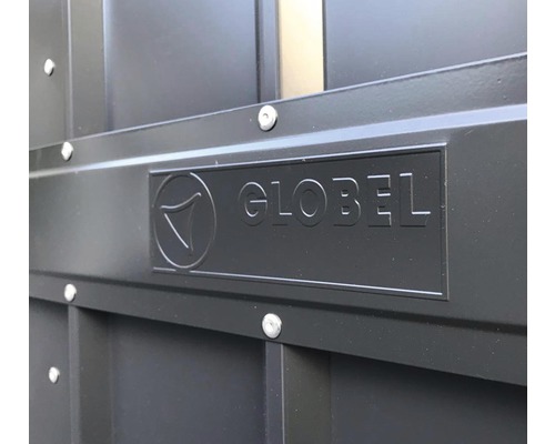 GLOBEL 7x3 bakken opbergbox, 233x95x132 cm, antraciet