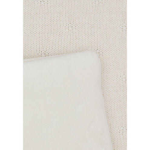 Tapis de parc 75x95cm Cosy knit - Ivory - JOLLEIN