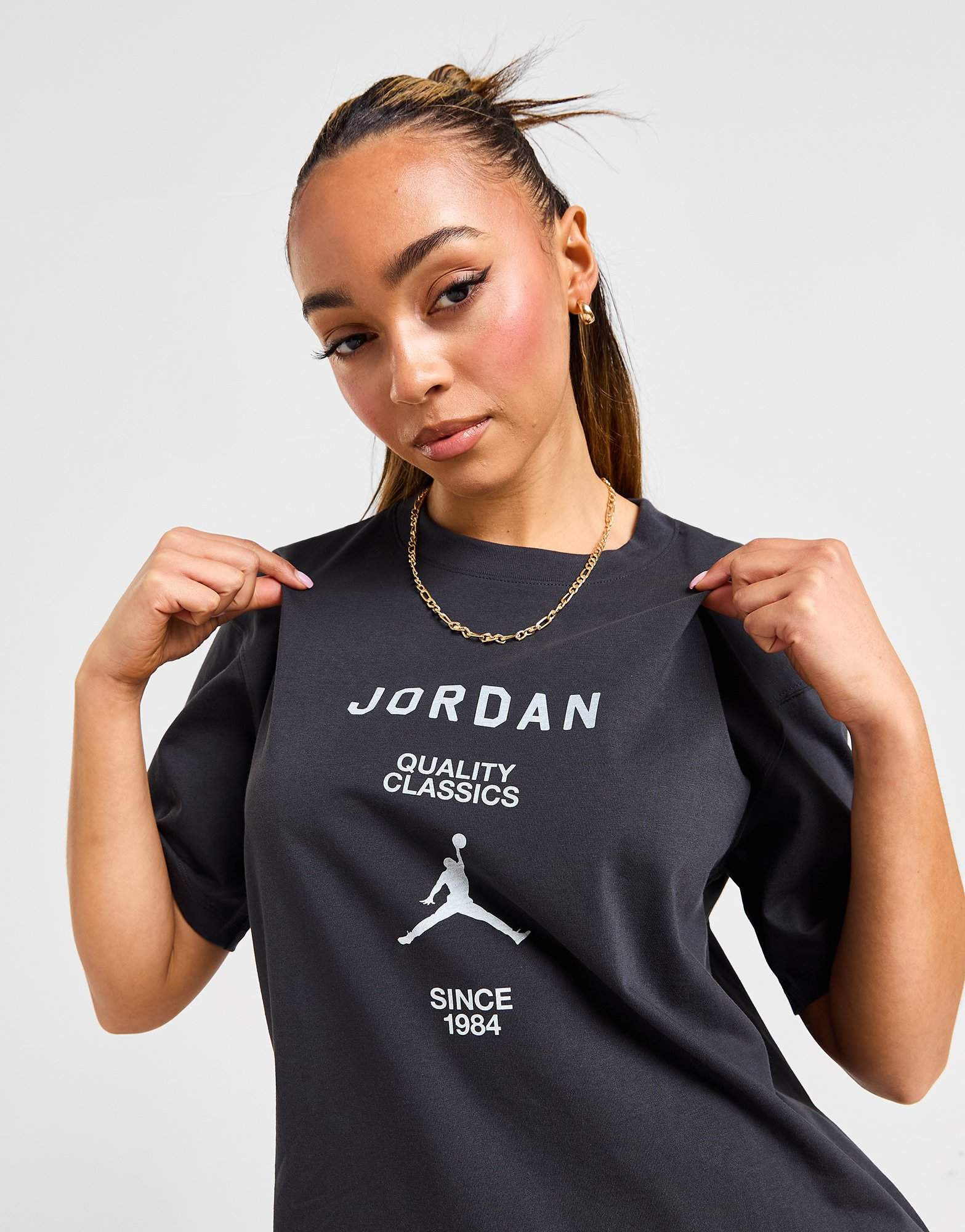 Jordan T-shirt Centre Logo Femme