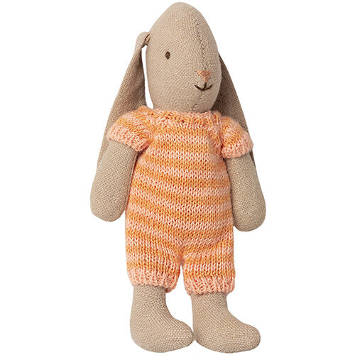 Maileg knuffelkonijn bunny in romper - micro - 11 cm - assorti