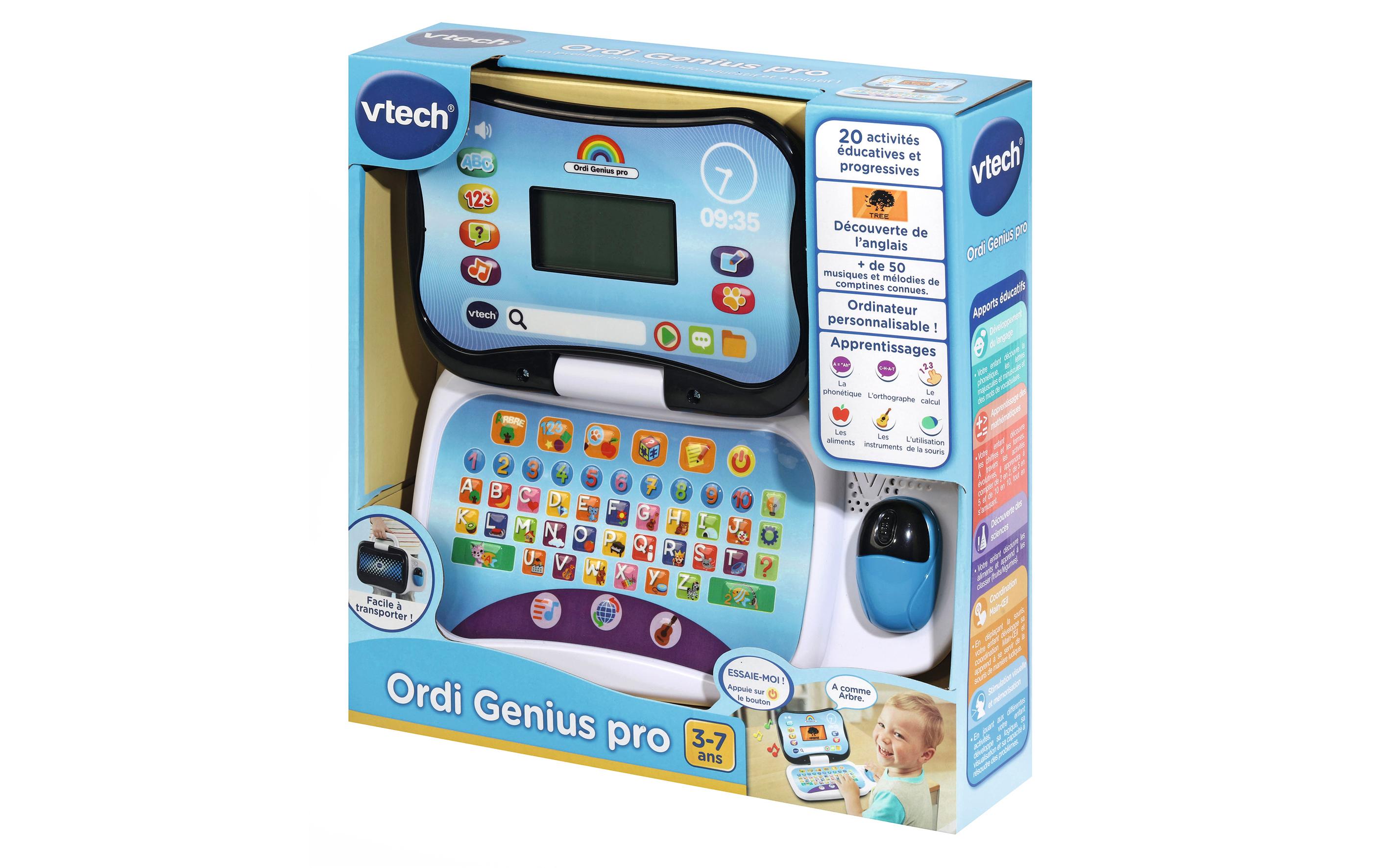 Ordi Genius pro noir -FR- SchwarzLerncomputer