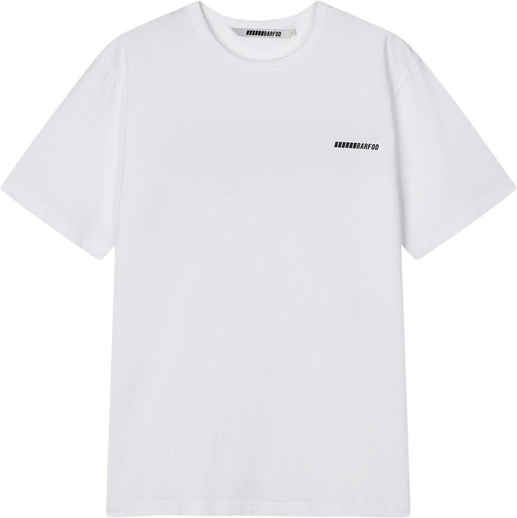 Barfod Squares short sleeve t-shirt Organic Bright white