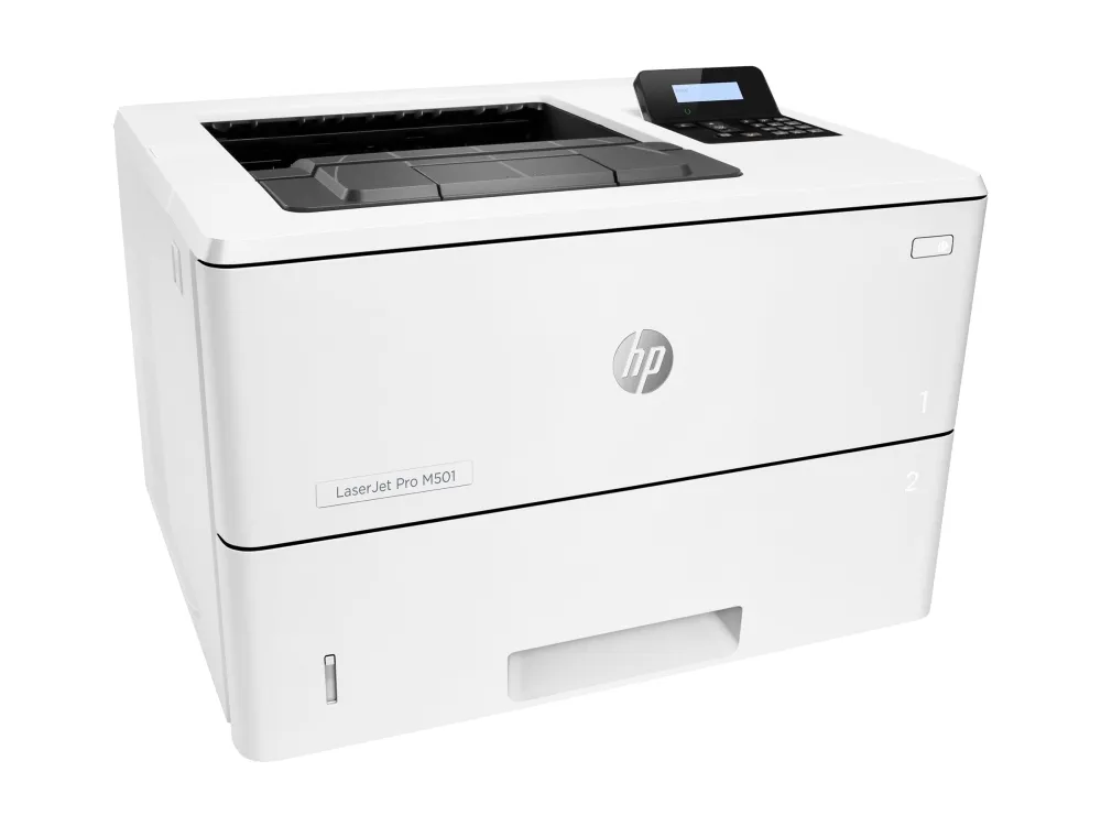 HP LaserJet Pro M501dn - Printer - S/H - Duplex - laser - A4/Legal - 4800 x 600 dpi - op til 43 spm - kapacitet: 650 ark - USB 2.0, Gigabit LAN, USB 2.0 vært