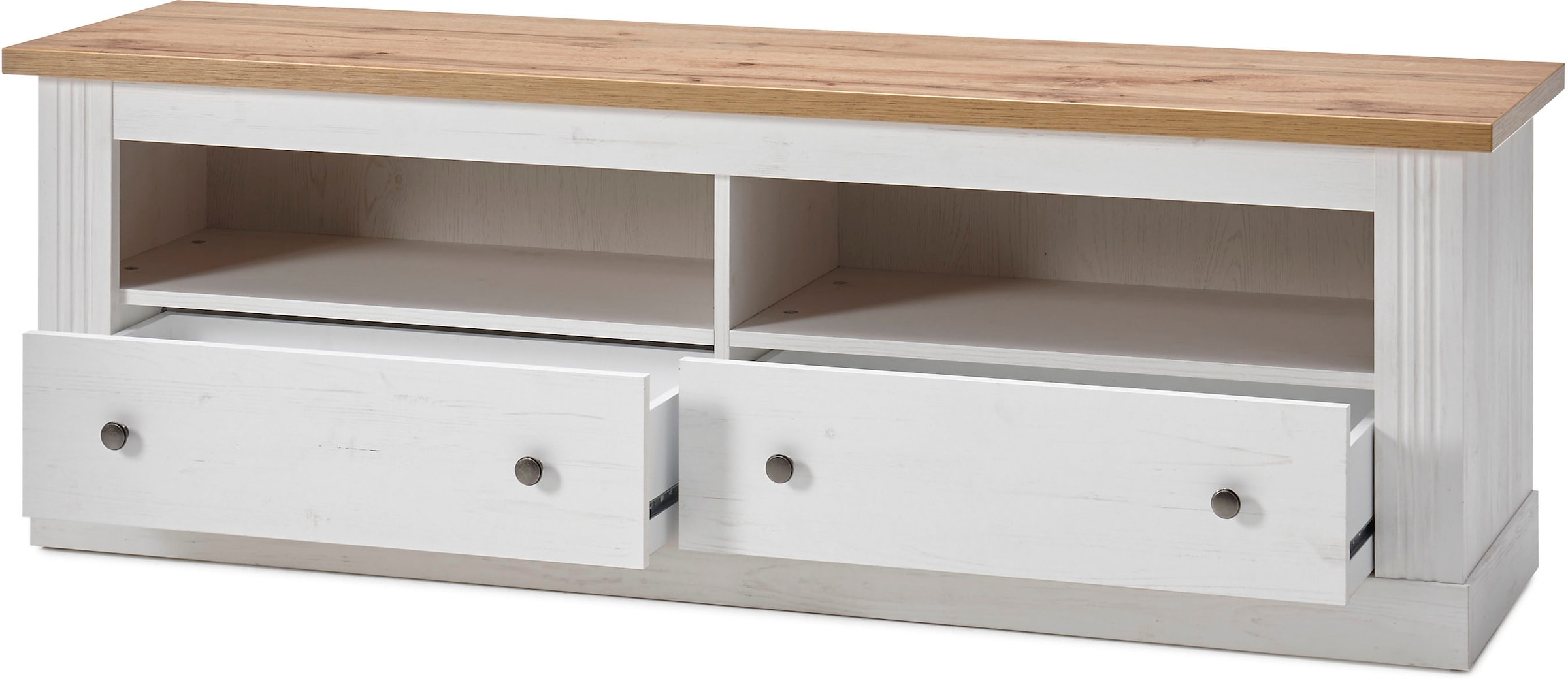 Home affaire Wohnwand »Westminster TOPSELLER!« Set, Vitrine, Lowboard, Kommode, 3 Stk. tlg.