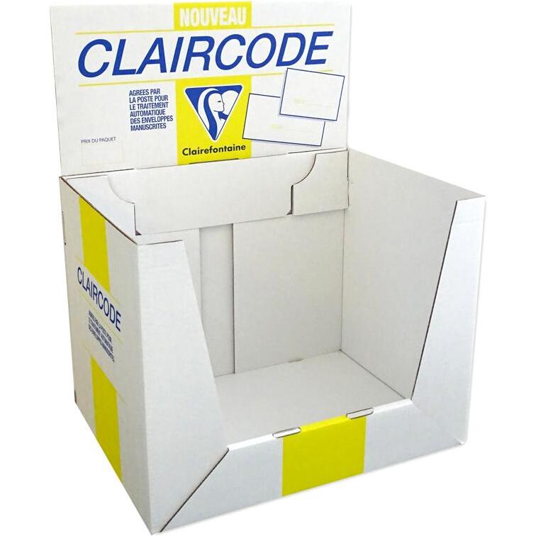 Paquet de 50 Enveloppes Blanches C6-114x162 mm - Précasées - Auto-Adhésives - 80g/m2 - Blanc