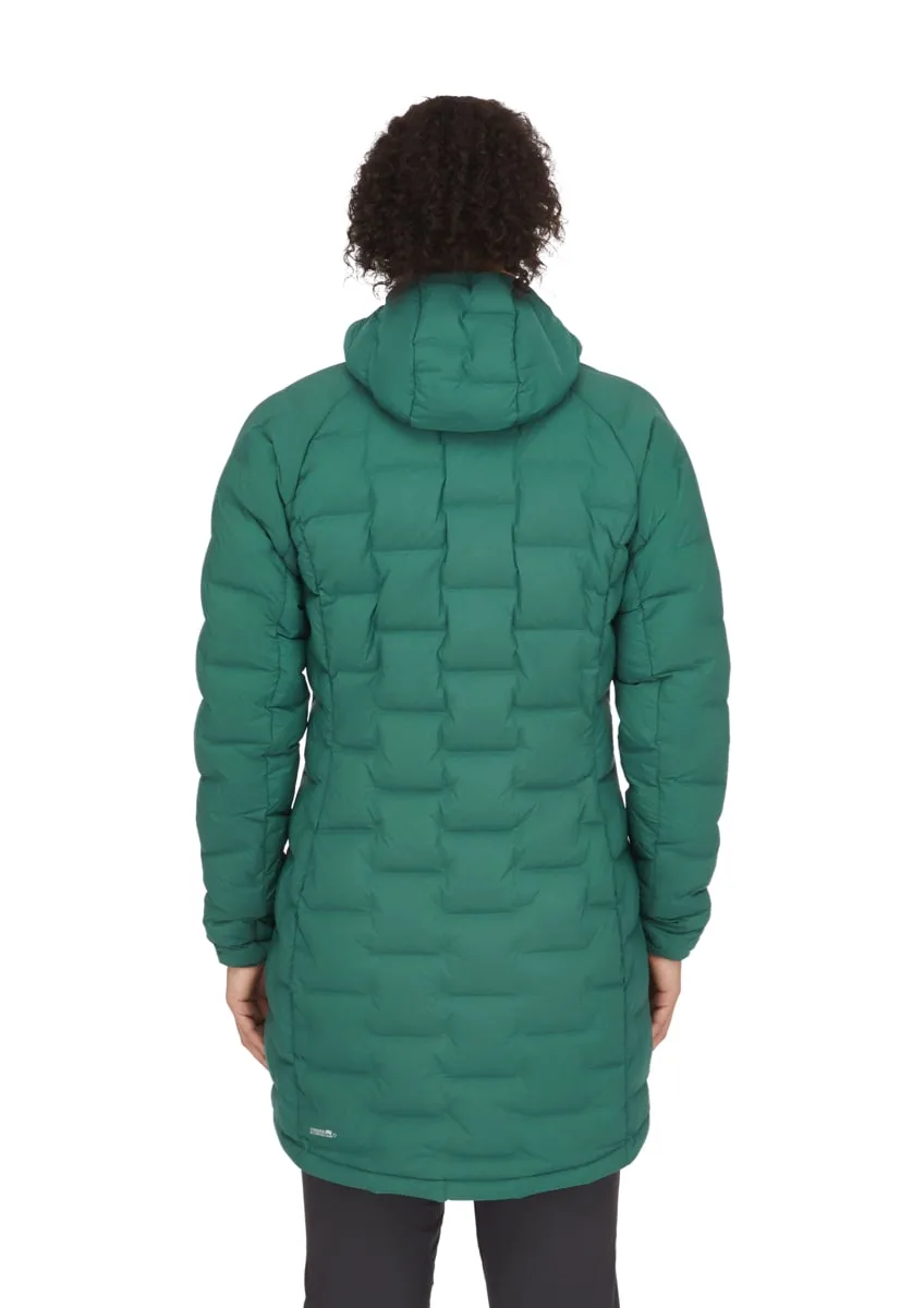 Rab Cubit Stretch Down Parka Wmns Green Slate