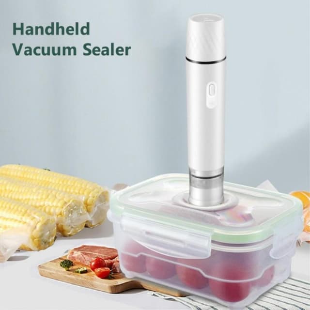 Food Vacuum Sealer USB genopladelig håndholdt trådløs 800mAh