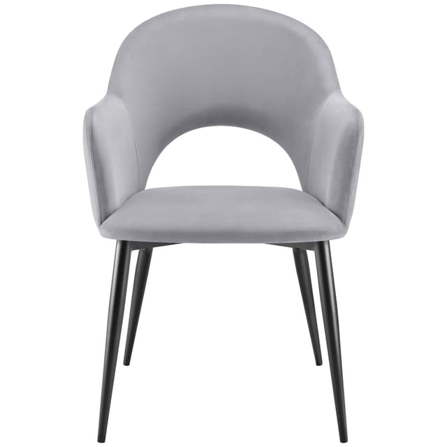 Stol Sachel, velour, polstret, 120 kg