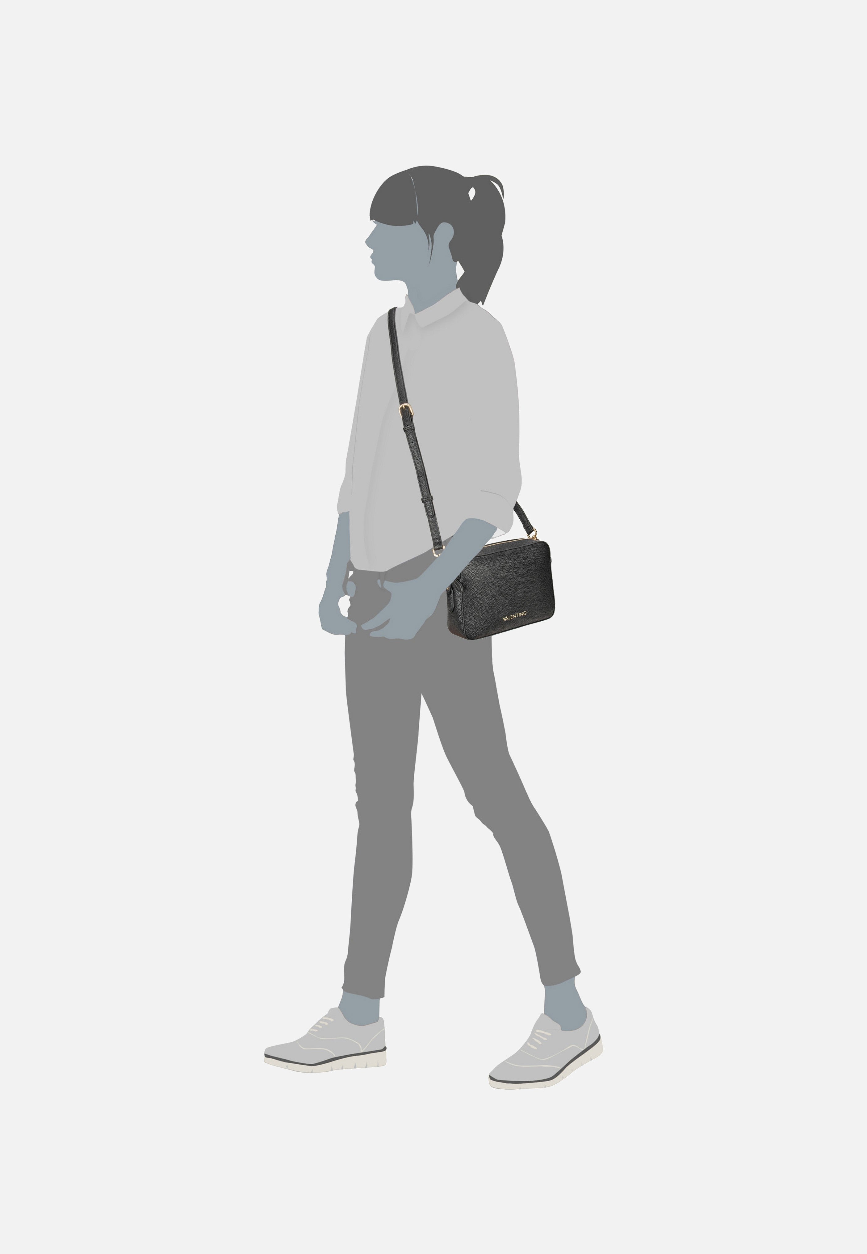 Brixton X07 Nero - Crossbody Bag