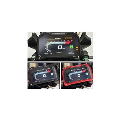 Emblème Brazoline Aluminium pour compteur BMW R1250GS ADV (19-20) - Rouge