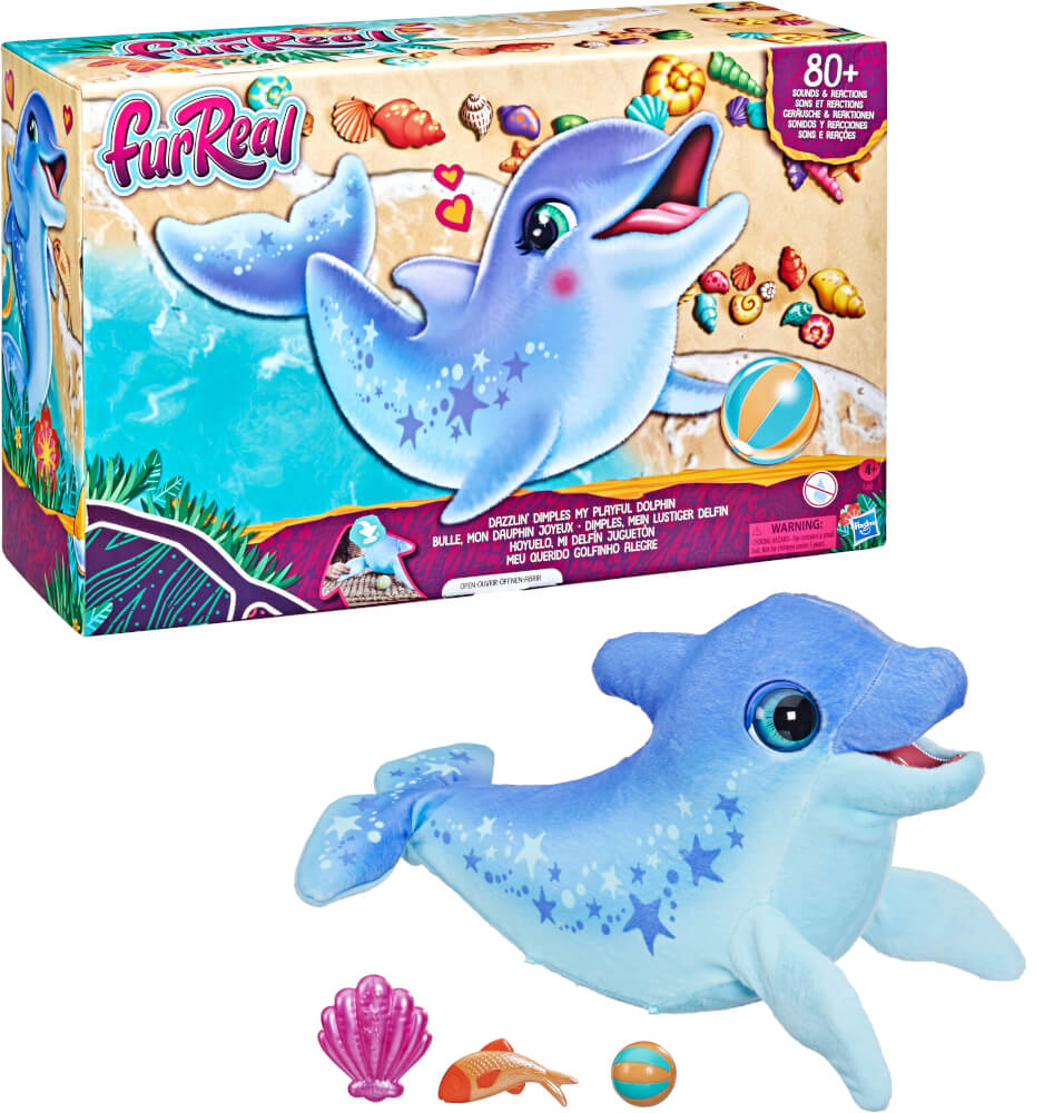 FurReal Friends DAZZLIN DIMPLES MY PLAYFUL DOLPHIN