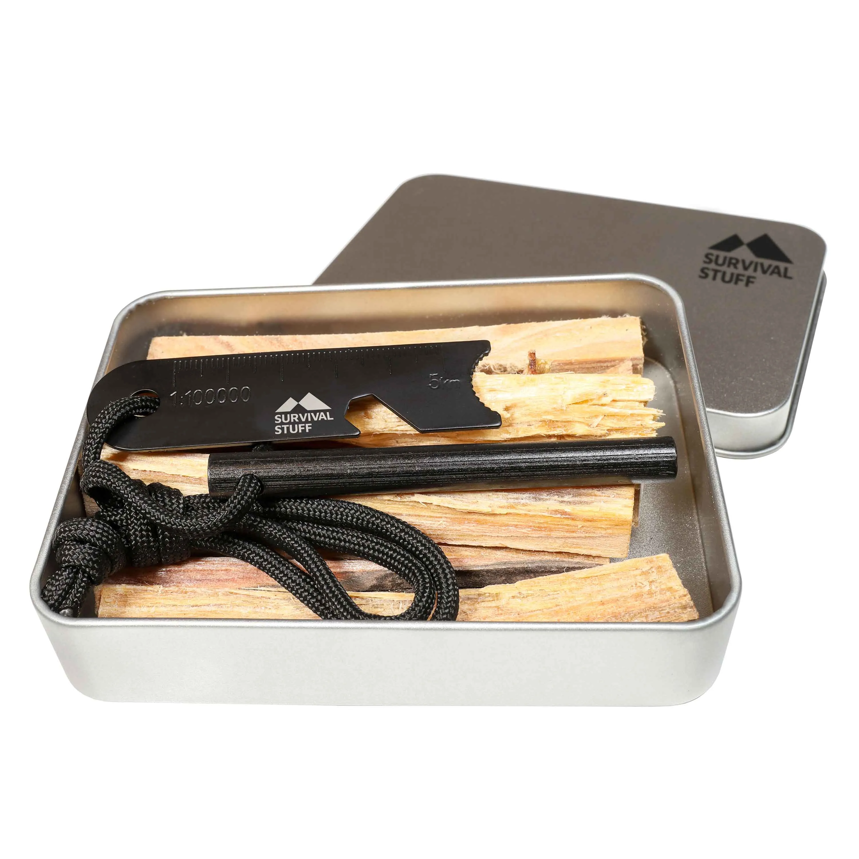 Survival Stuff -  Survival Stuff Fire Kit Spark silberfarben