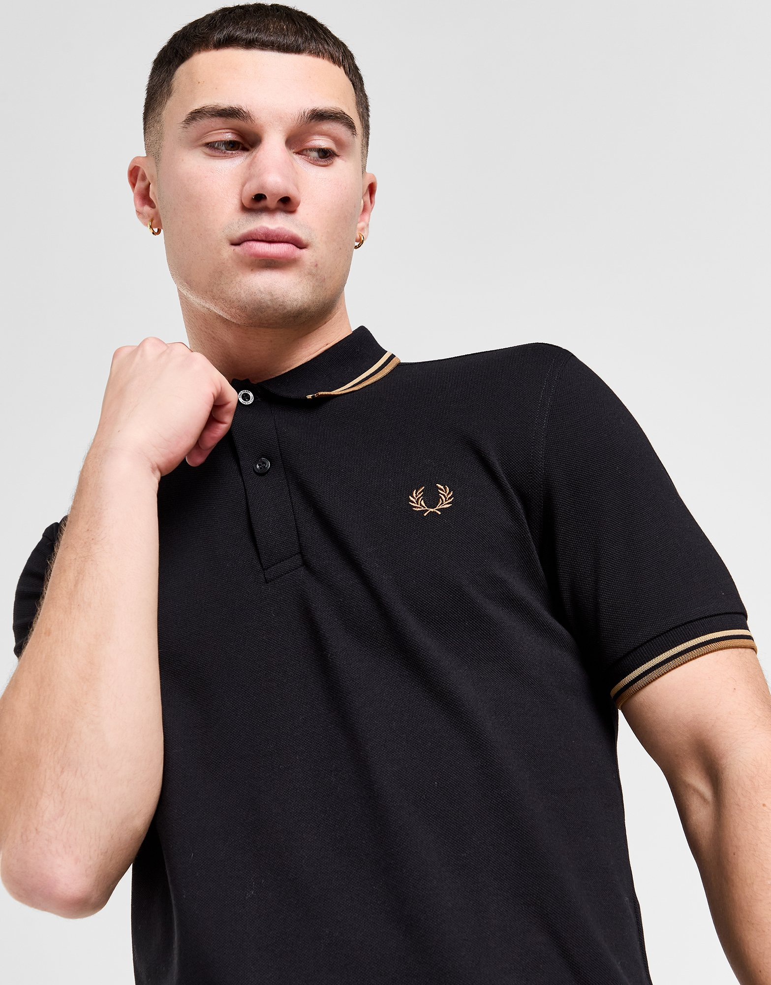 Fred Perry Polo Double Liseré Homme