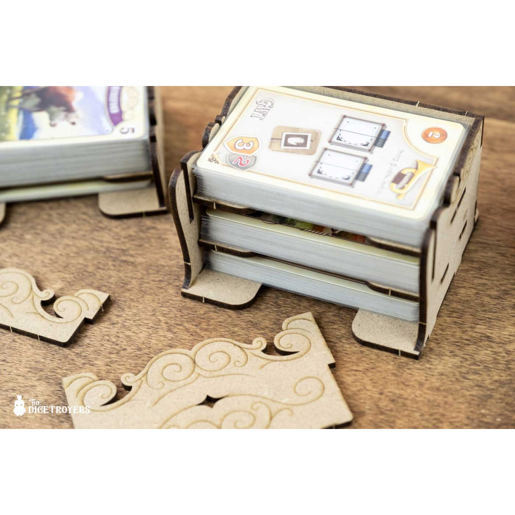Rangement pour Boîte Dicetroyers - Great Western Trail (Seconde Édition)