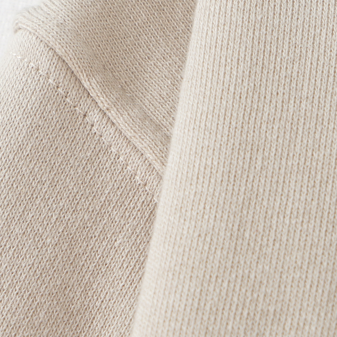 Topomini Pure Collection Baby Sweatshirt mit Kängurutasche hellbeige