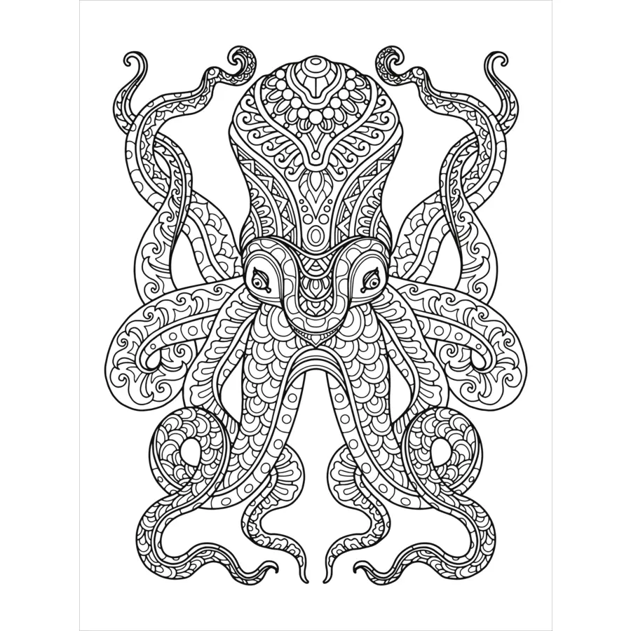 arsEdition Mein Mandala-Tier-Malbuch - Unterwasserträume